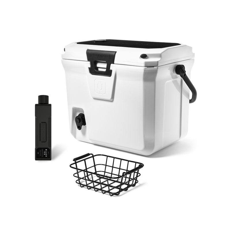 Br Tank 20-Quart Grab + Go Cooler Bundle | Ice White