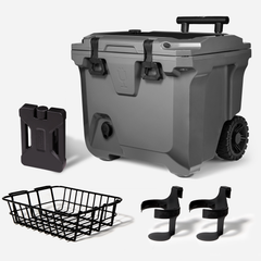 Br Tank 35-Quart Ultimate Day Trip Cooler Bundle | Charcoal