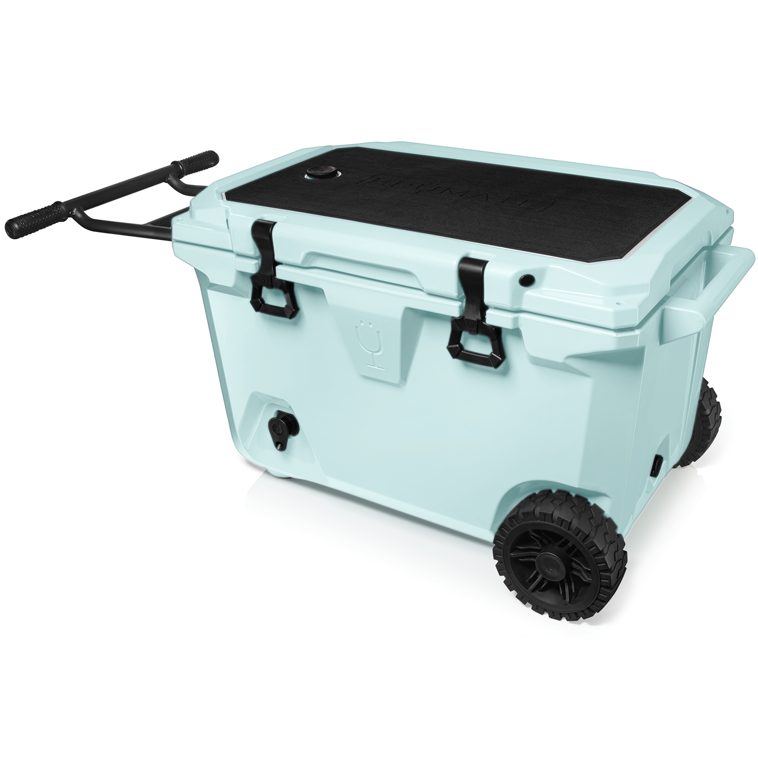 Br Tank 55-Quart Double Drink Holder Cooler Bundle | Blue Agave
