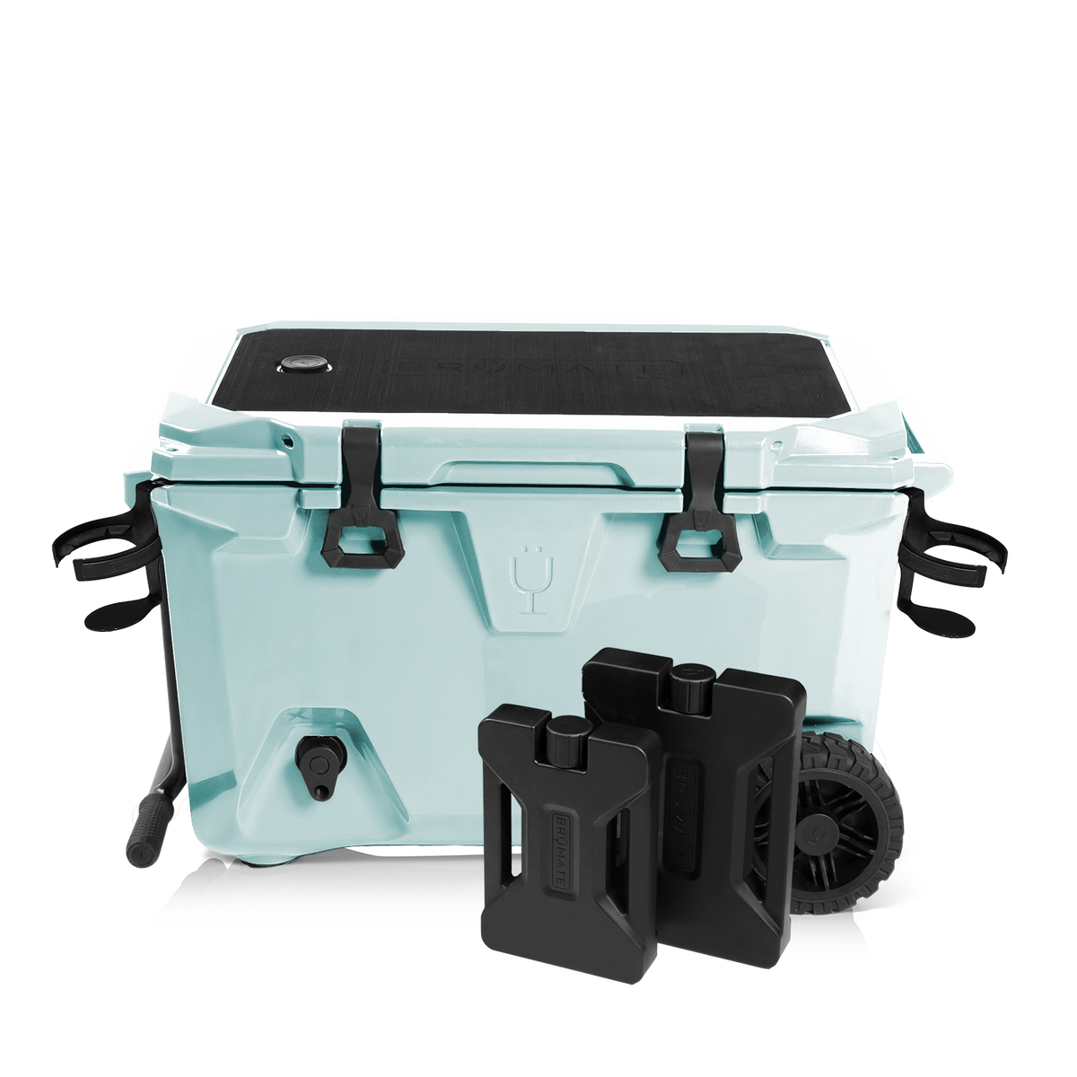 Br Tank 55-Quart Double Drink Holder Cooler Bundle