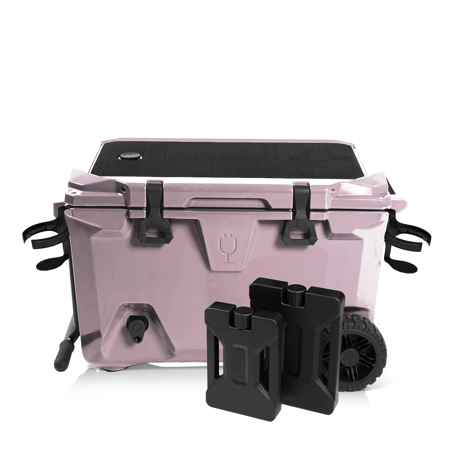 Br Tank 55-Quart Double Drink Holder Cooler Bundle | Lilac Dusk