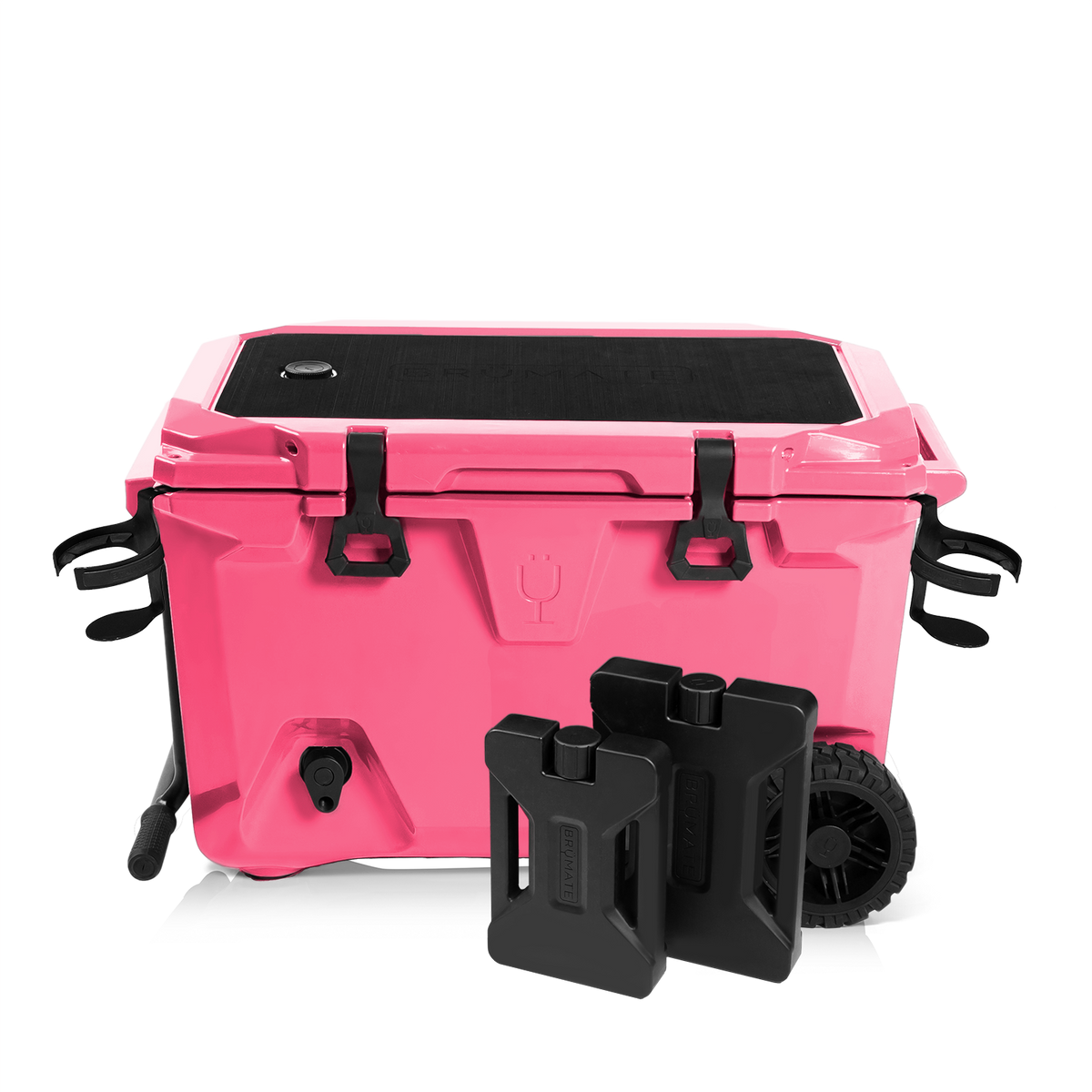 Br Tank 55-Quart Double Drink Holder Cooler Bundle